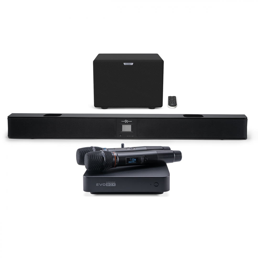 караоке-комплект EVOBOX Plus + EvoSound Bar (саундбар с караоке) в Никольске