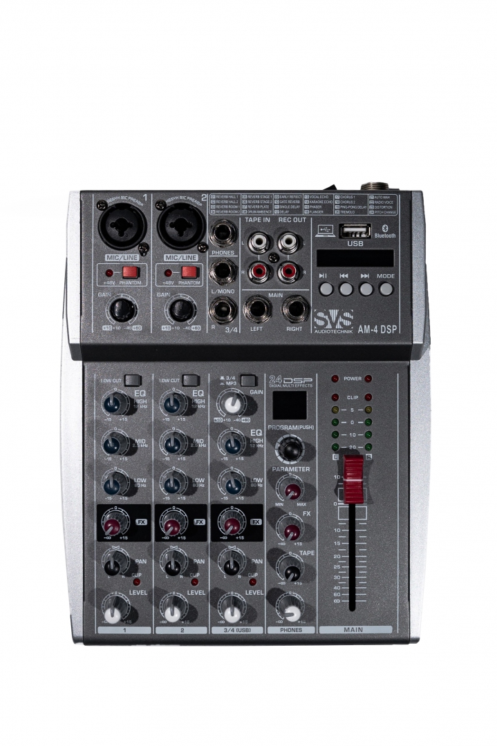 SVS Audiotechnik mixers AM-4 DSP Аналоговый микшерный пульт, 4-канала в Никольске