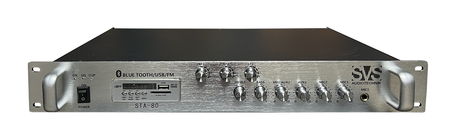 SVS Audiotechnik STA-80 Микшер-усилитель для систем Public Address в Никольске