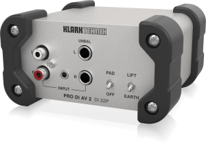 Klark Teknik DI 22P пассивный стерео директ-бокс в Никольске
